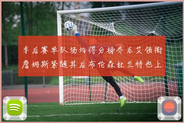 季后赛单队场均得分榜乔东艾领衔詹姆斯紧随其后布伦森杜兰特也上榜
